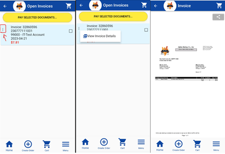 Screens screenshot of a invoice
Description automatically generated