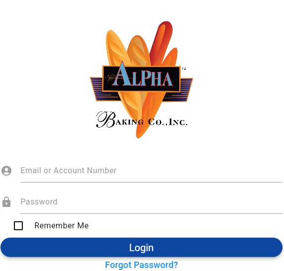 Alpha Login Preview